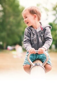 Boy On See Saw